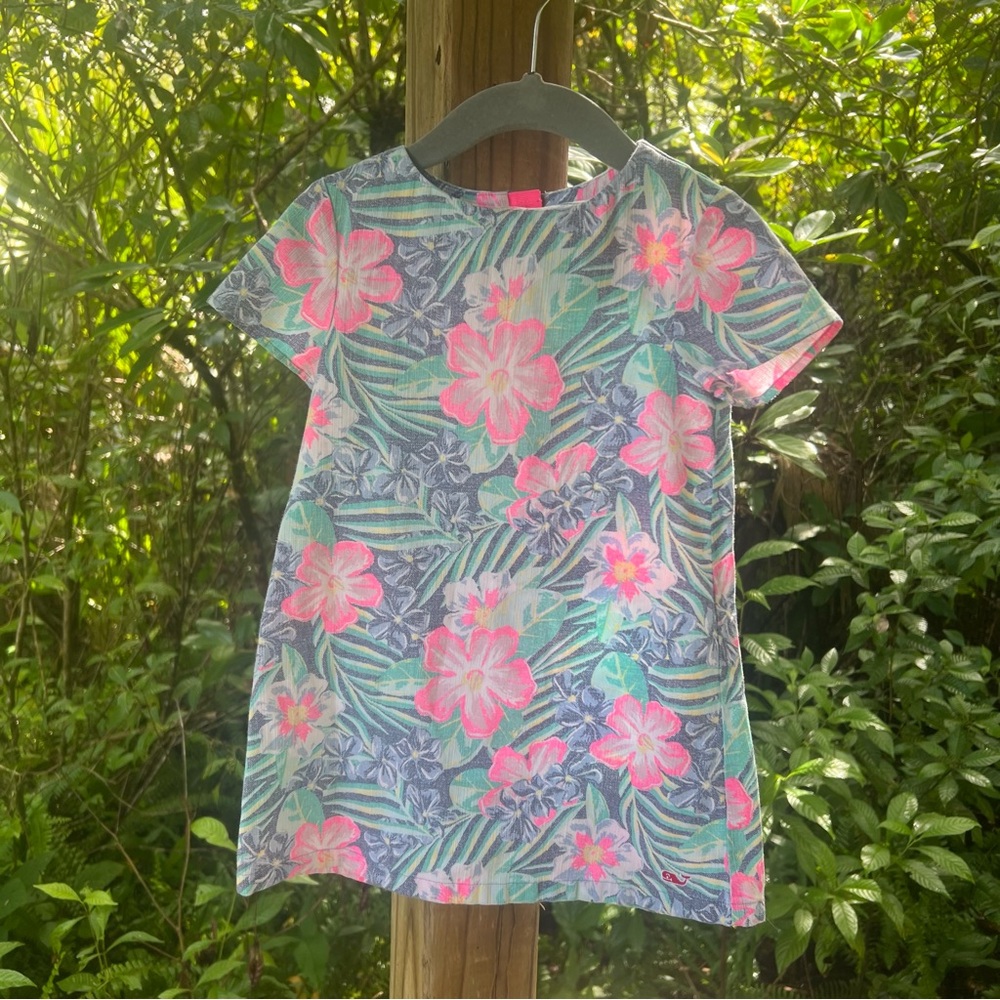 Vineyard Vines EUC Tropical Flower Dress